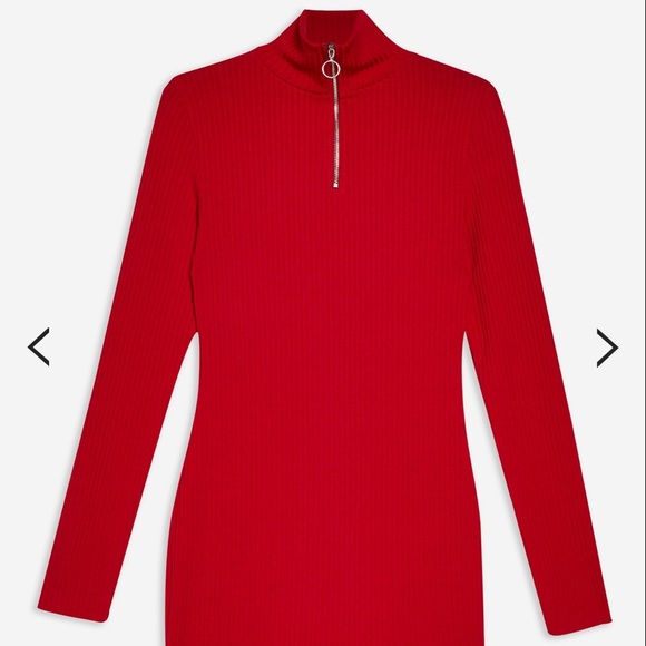 Top Shop Turtle Neck Dress - Picture 2 of 6